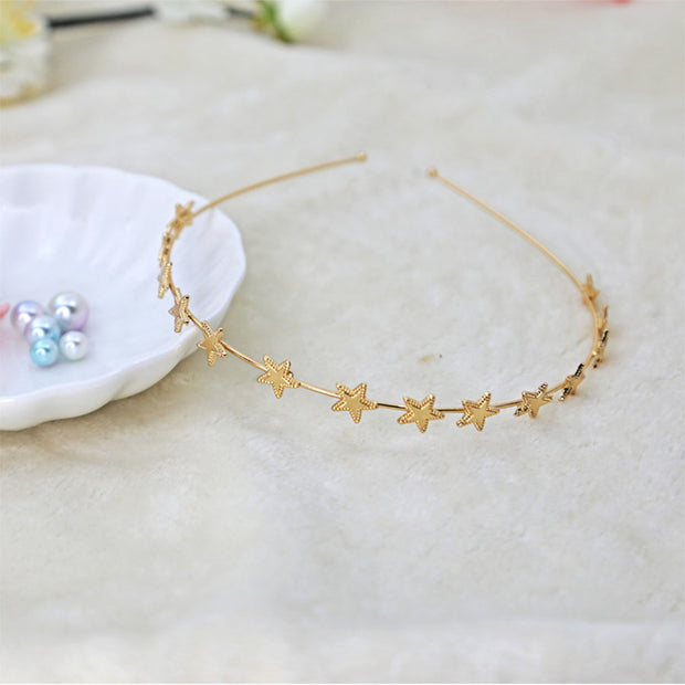 Star Light Star Bright Gold Headband