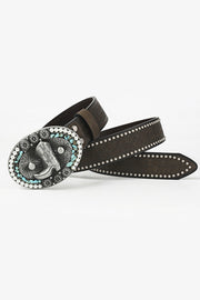 Retro Western Cowboy Style Waist Belt