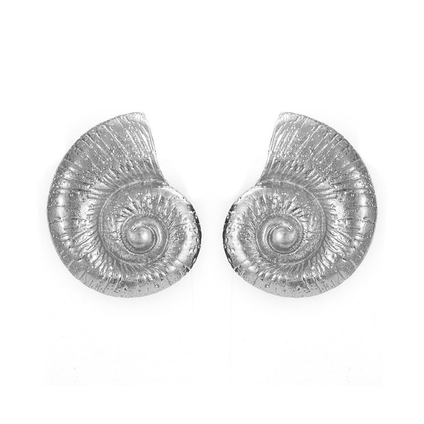 Fake Beach Style Conch Alloy Stud Earrings