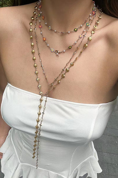 Fashionable Metal Chain Necklace