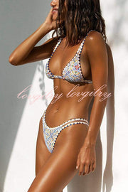 Need A Vacation Sicilian Inspired Print Bikini Set