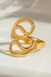 Stylish Curved Design Open Ring