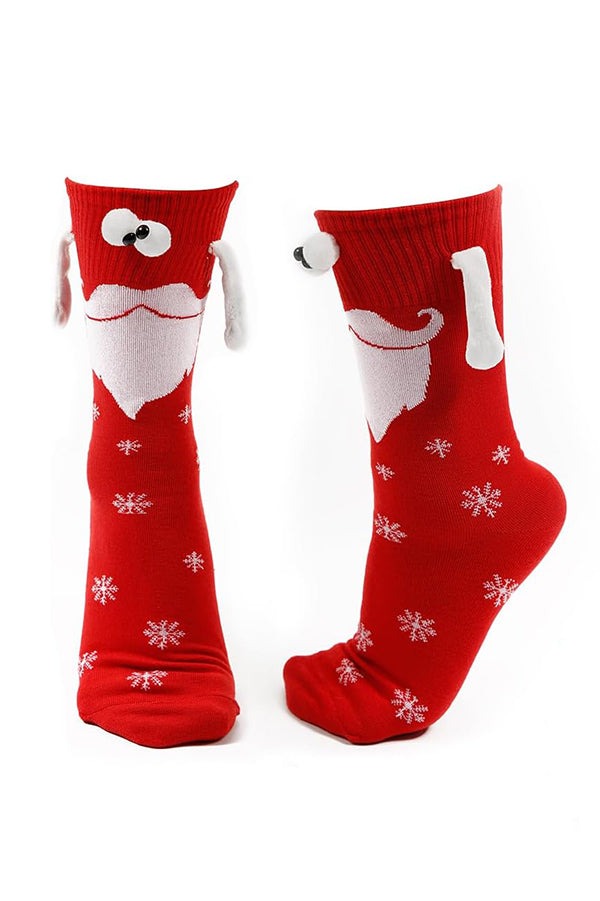 Christmas Cute Holding Hands Socks