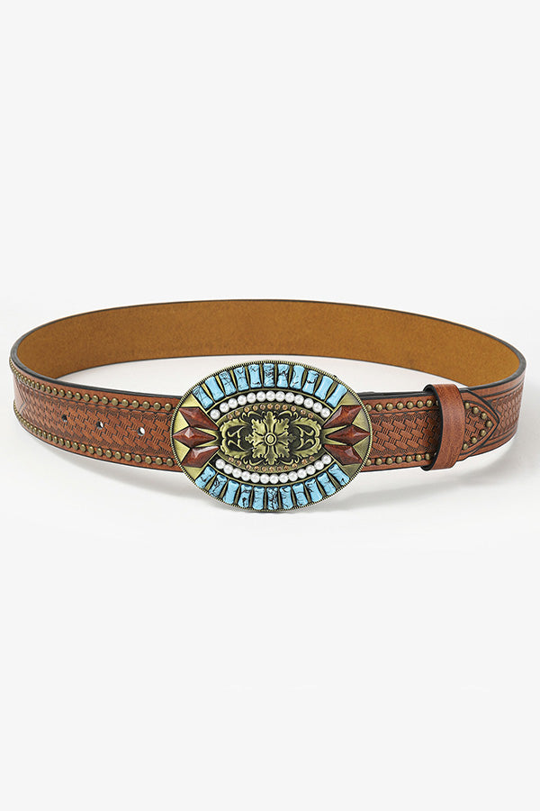 Bohemian Ethnic Style Retro Pattern Belt