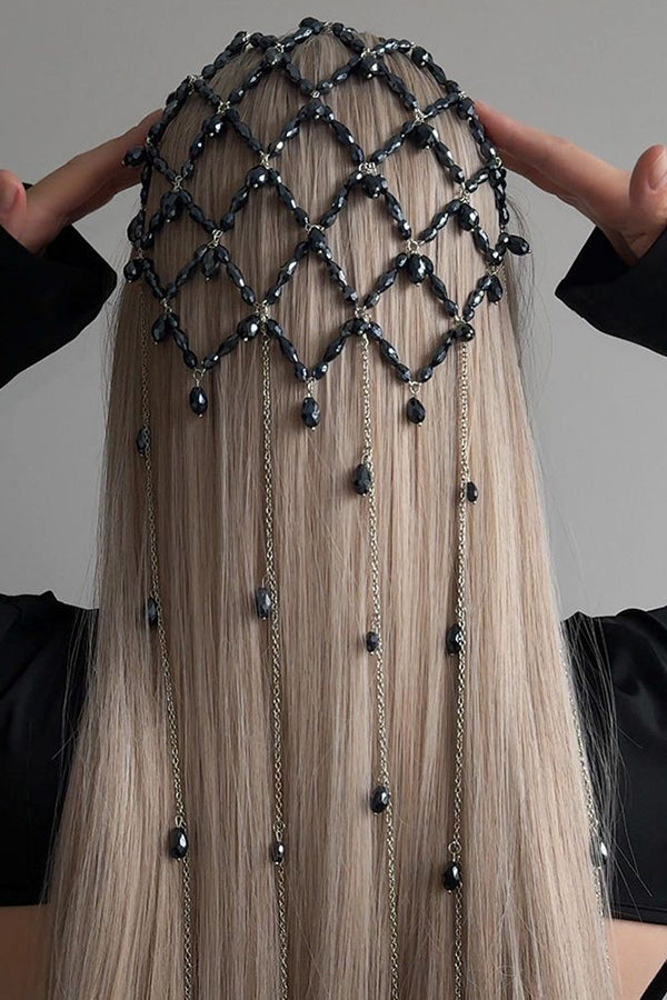 Fashionable Mesh Tassel Hair Accessory