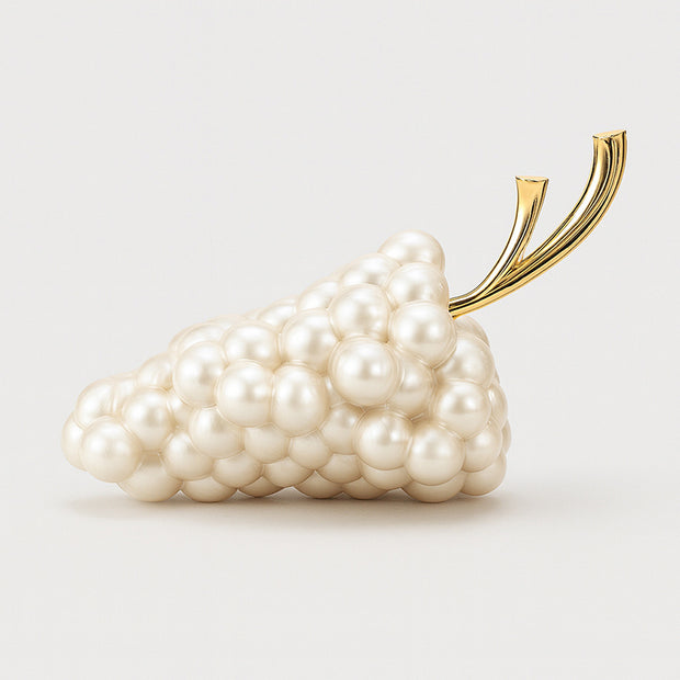 Simple Acrylic Grape-shaped Clutch