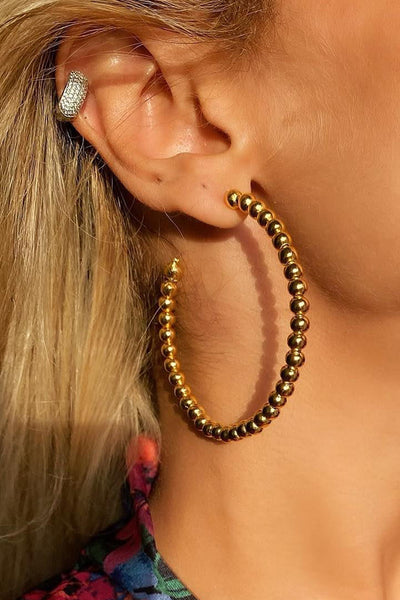 Gold Hoop Earrings