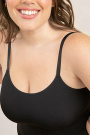 Solid Color Slimming Seamless Camisole