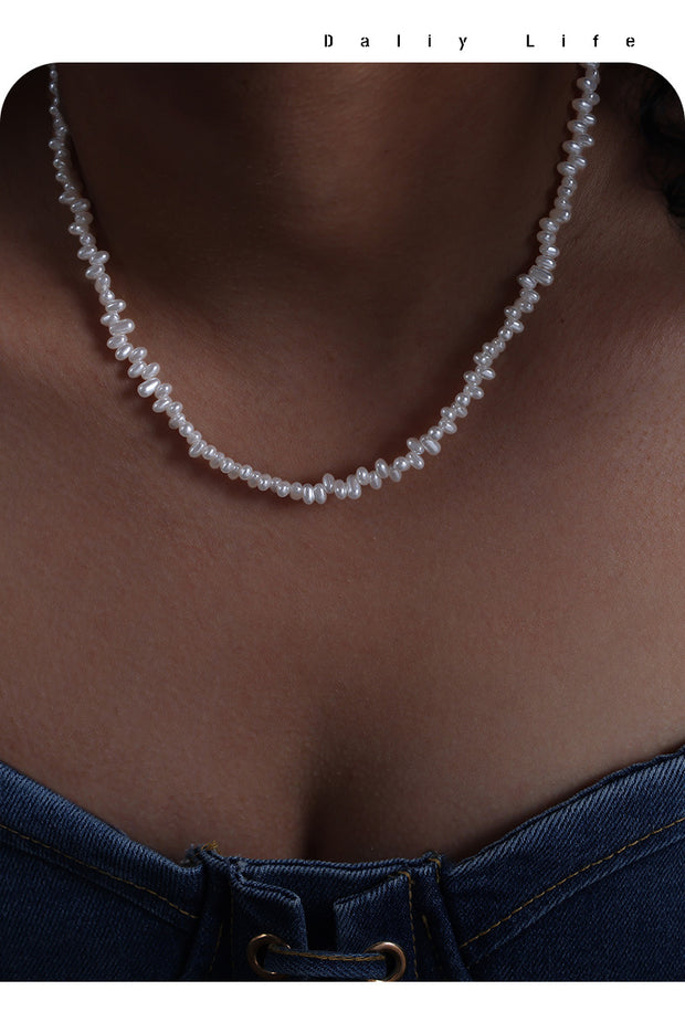 Gentle and Elegant Imitation Pearl Versatile Necklace