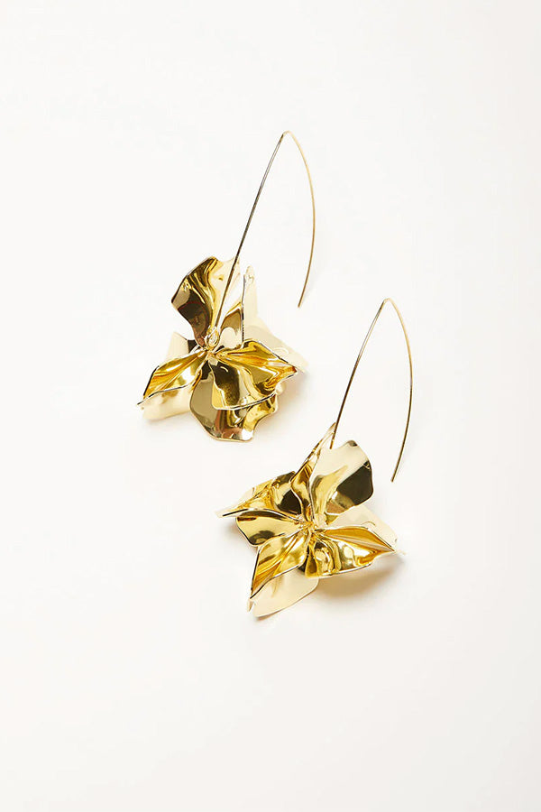 Blooming Floral Drop Earrings