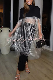 New Level High Waist Side Zipper Slit Midi Skirt