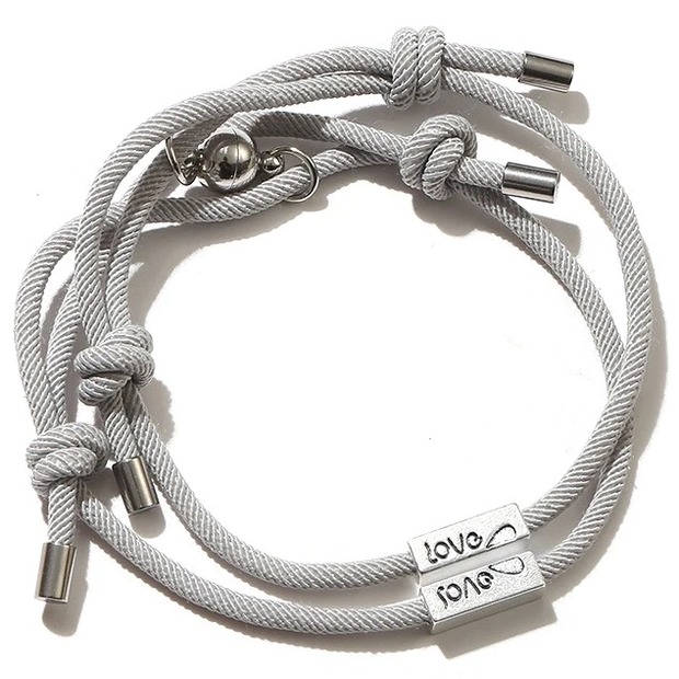 Alloy Love Eachother Couple Bracelet