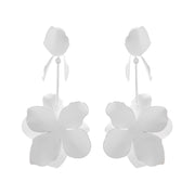 Dopamine Flower Retro Fashion Metal Stud Earrings