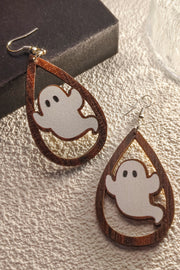 Halloween Horror and Fun Series Wooden Earrings