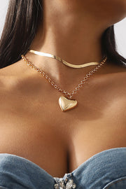 Fashionable and Simple Heart-shaped Jewelry