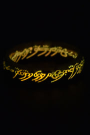 Personalized Stainless Steel Luminous Ring